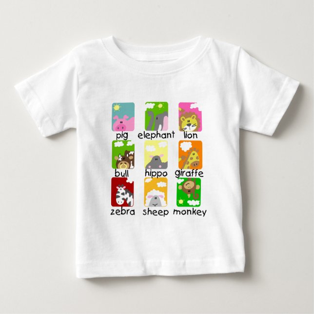 Animals on Parade Tshirts and Gifts (Front)