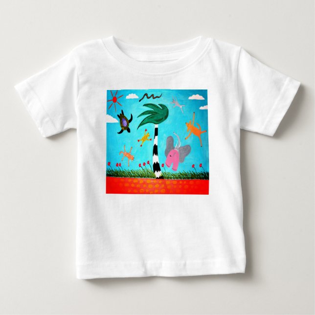 Animals On The Wind T-Shirt (Front)