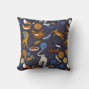 Animals Outer Space Collection Cojin Cushion