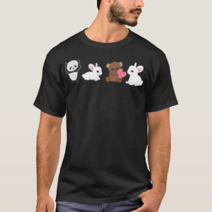 Animals panda rabbit bear animal rights activist g T-Shirt