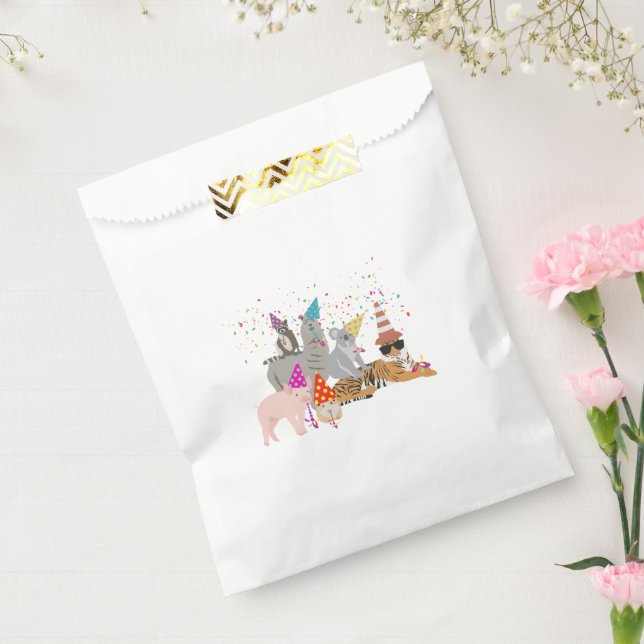 Animals Partying - Cute Animals Having a Party Favour Bag (Sealed)