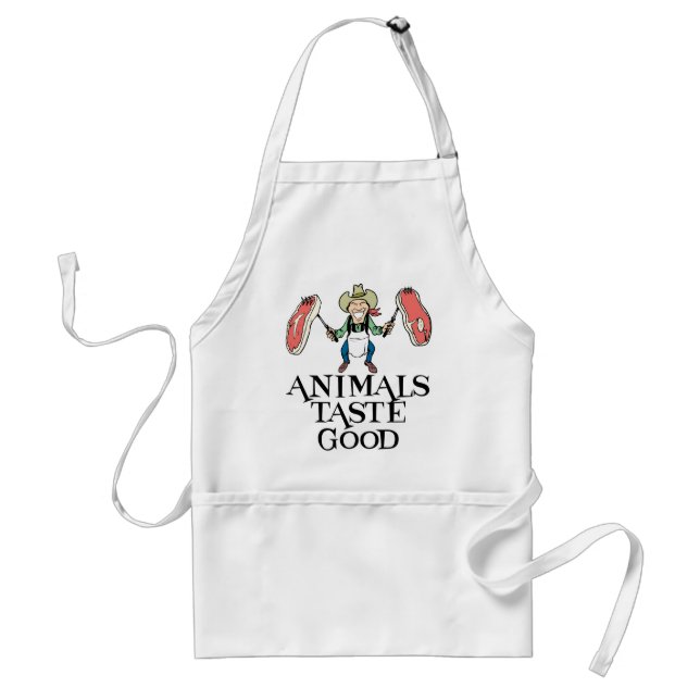Animals Taste Good Standard Apron (Front)