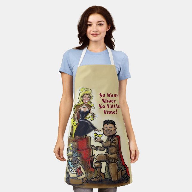Animals World Map Apron (Worn)