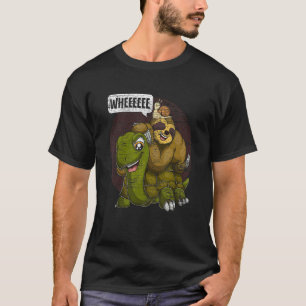 Animals Zoo Keeper Animal Snail Turtle Sloth T-Shirt
