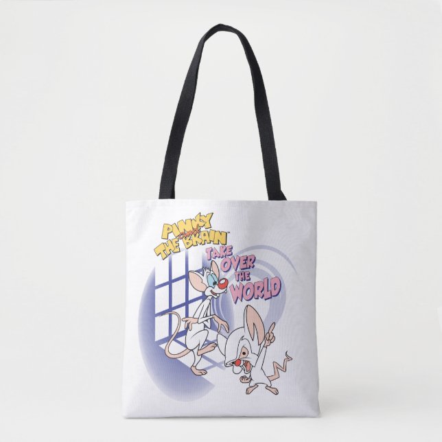 Animaniacs | Take Over The World Graphic Tote Bag (Front)