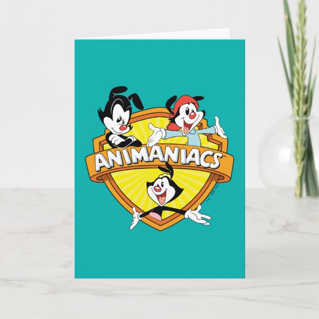 Animaniacs | Warner Brothers & Sister WB Shield Card (Front)