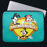 Animaniacs | Warner Brothers & Sister WB Shield Laptop Sleeve<br><div class="desc">Check out Yakko,  Wakko,  and Dot coming out of the Warner Bros. Shield!</div>