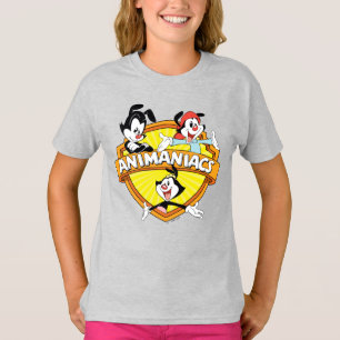 Animaniacs   Warner Brothers & Sister WB Shield T-Shirt