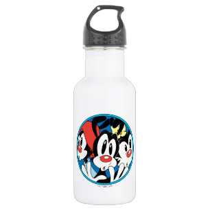 Animaniacs   Warner Siblings Circle Graphic 532 Ml Water Bottle