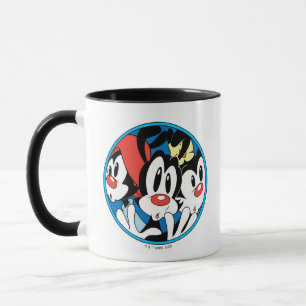 Animaniacs   Warner Siblings Circle Graphic Mug