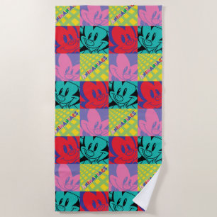 Animaniacs   Warner Siblings Pop Art Graphic Beach Towel