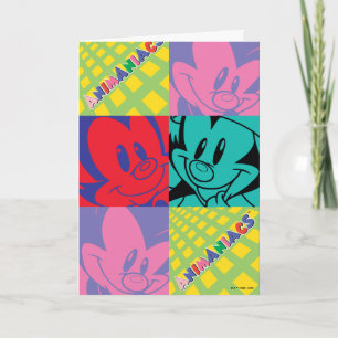 Animaniacs   Warner Siblings Pop Art Graphic Card