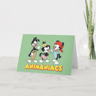 Animaniacs   Yakko, Dot, and Wakko Standing Card
