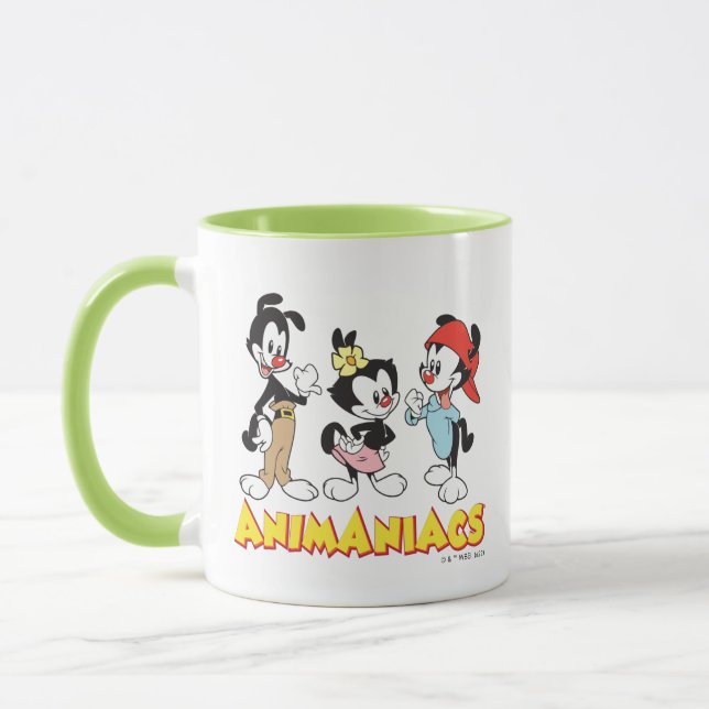 Animaniacs | Yakko, Dot, and Wakko Standing Mug (Left)