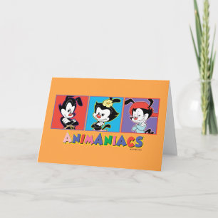 Animaniacs   Yakko, Dot, & Wakko Panel Graphic Card