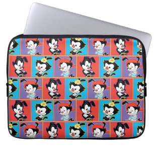 Animaniacs   Yakko, Dot, & Wakko Panel Graphic Laptop Sleeve