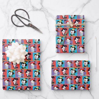 Animaniacs | Yakko, Dot, & Wakko Panel Graphic Wrapping Paper Sheet