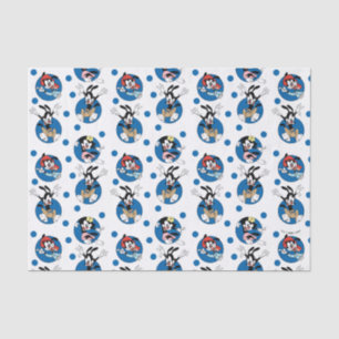 Animaniacs Yakko, Wakko, & Dot Circle Pattern Tissue Paper