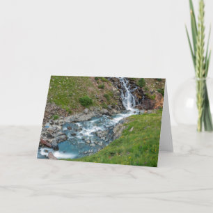 Animas River In The Mountains Card