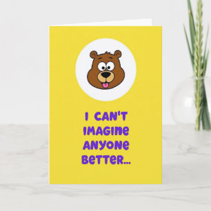Animated Bear Mothers Day Card