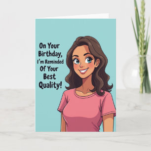 Animated Birthday Portrait Card