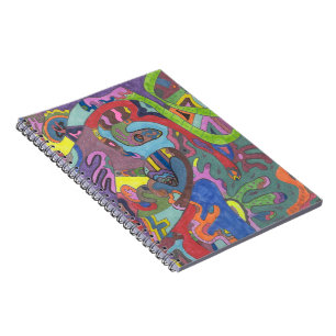 Animated Colour, right side Notebook
