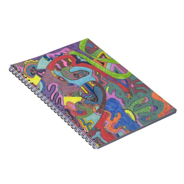 Animated Colour, right side Notebook (Right Side)