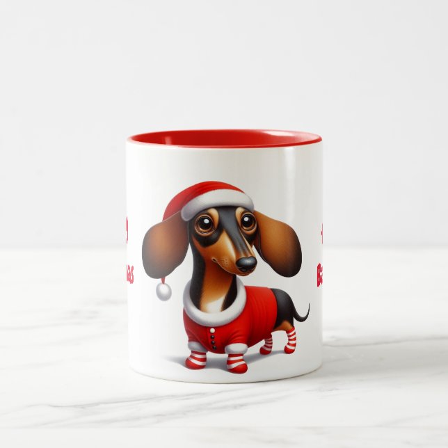 ANIMATED DACHSHUND Mug (Center)