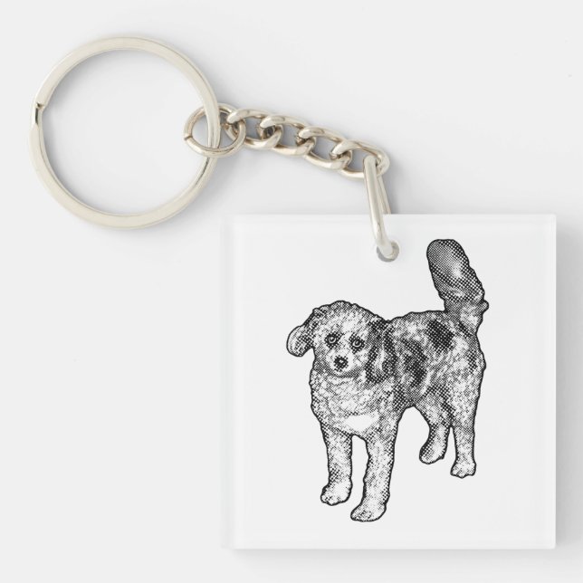 Animated Dot Moment Key Ring (Front)
