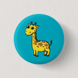 Animated Giraffe Button