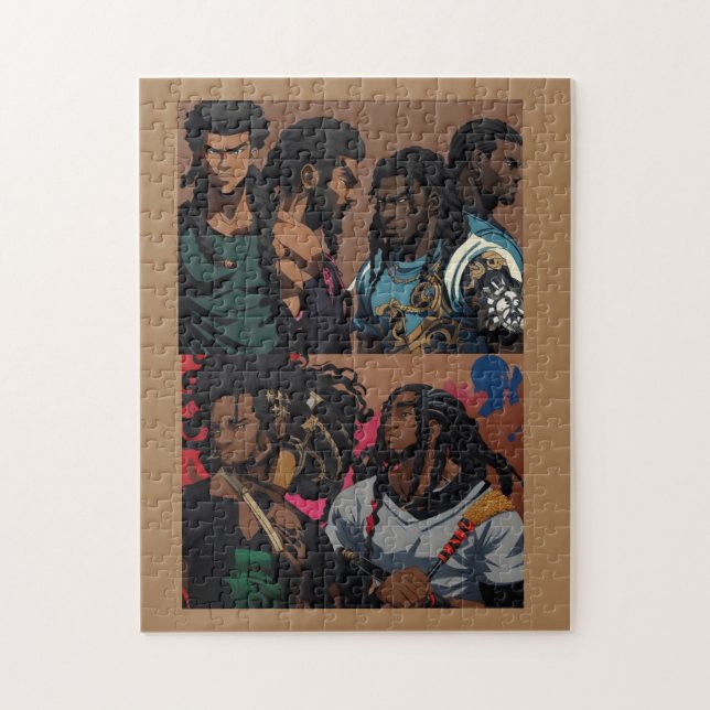 Animated guys 4 jigsaw puzzle (Vertical)