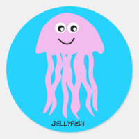 Animated Pink Jellyfish