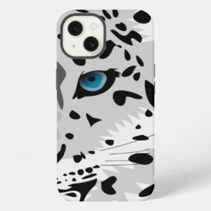 Animated Snow Leopard iPhone Case