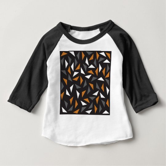 Animated triangles baby T-Shirt