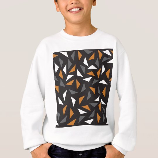 Animated triangles sweatshirt