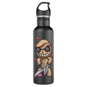 Animated Voodoo Doll 710 Ml Water Bottle