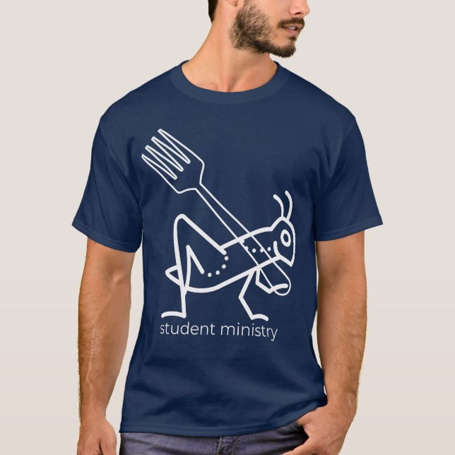 Animated White gift T-Shirt (Front)