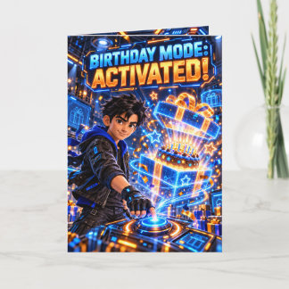 AnimatedLabbs Kai Birthday Mode Activated Card