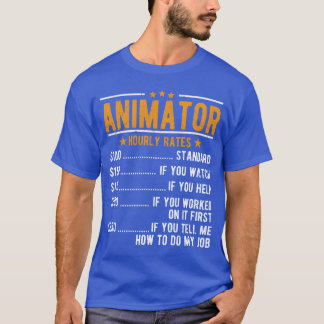 Animator Hourly Rates girl T-Shirt