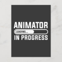 Animator in progress studying
