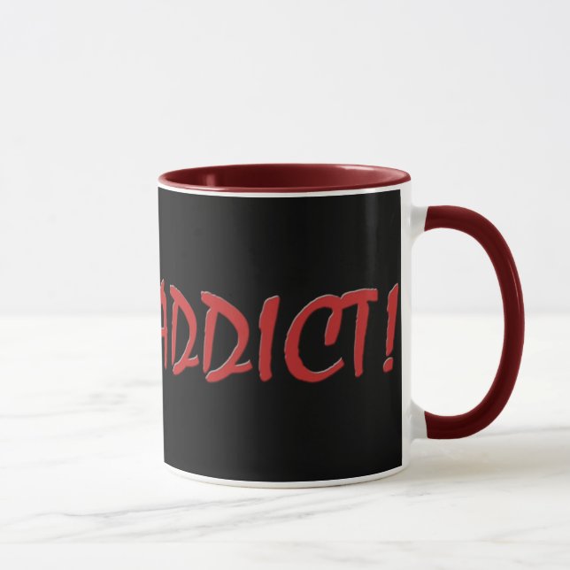 Anime Addict Joke Mugs (Right)