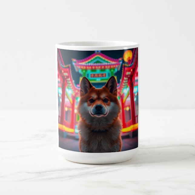 Anime Akita Coffee Mug (Center)