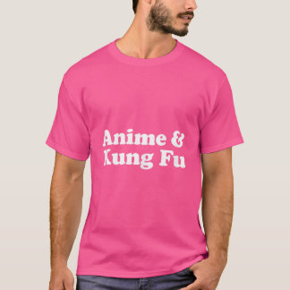 Anime And Kung Fu Kawaii T-Shirt