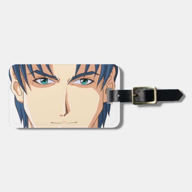 Anime and Manga Faces Luggage Tag (Front Horizontal)