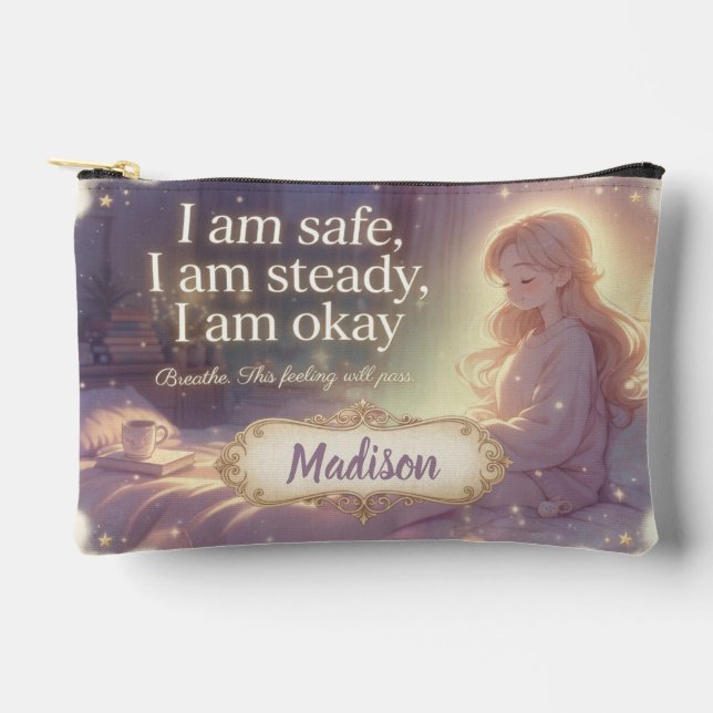 Anime Anxiety Bag | Personalised Panic Pouch (Front)