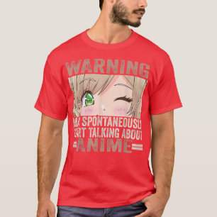 Anime Art For Men Women Teen Girls Anime Merch Ani T-Shirt
