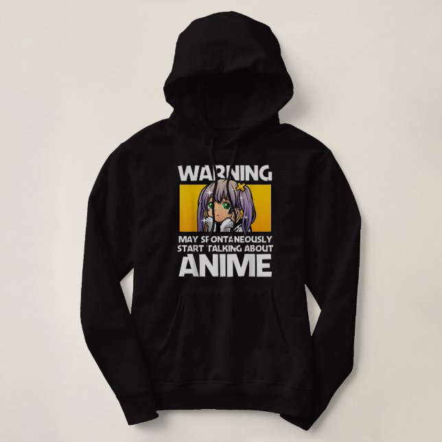 Anime Art For Women Teen Girls Men Anime Merch Ani Hoodie (Design Front)