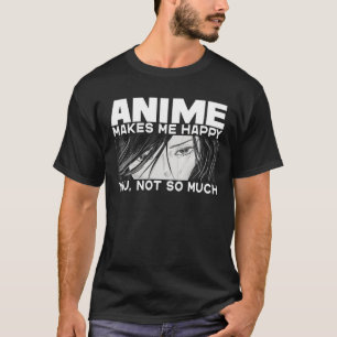 Anime Art For Women Teen Girls Men Anime Merch Ani T-Shirt
