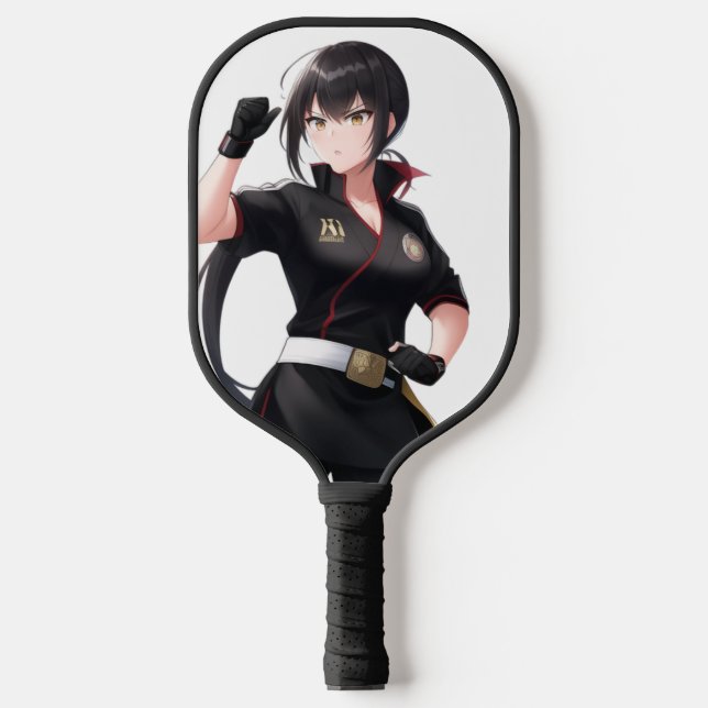Anime art pickleball paddle (Front)