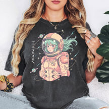 Anime Astronaut Girl Space Explorer Design